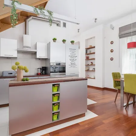 Spacious Two-story With Terrace In Podgorze By Renters Kraków